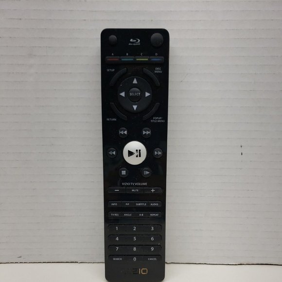Vizio Other Remote Vr7a For Vizio Bluray Player Vbr2 Vbr231 Vbr333